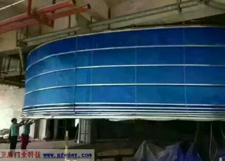 T Fire shutter door